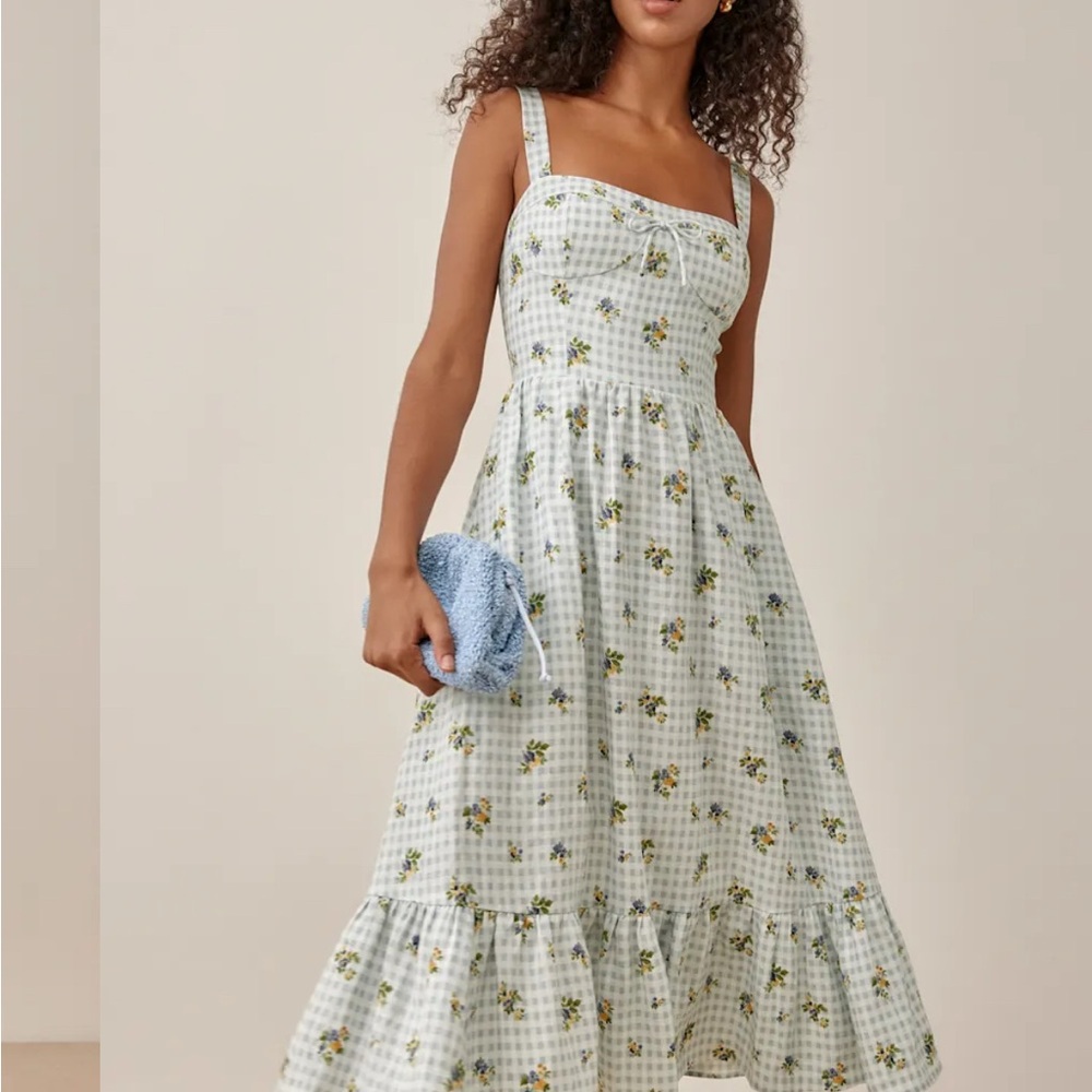 Reformation Maegan Linen Dress